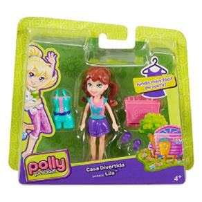 Polly Pocket Casa Divertida - Lila - Mattel