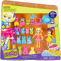 Polly Pocket Conjunto 2 - Amigas Fashion Festa na Praia Mattel