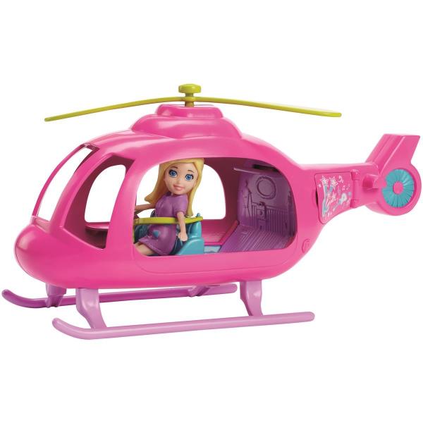 Polly Pocket Conjunto de Helicóptero da Polly - CJL60 - Mattel