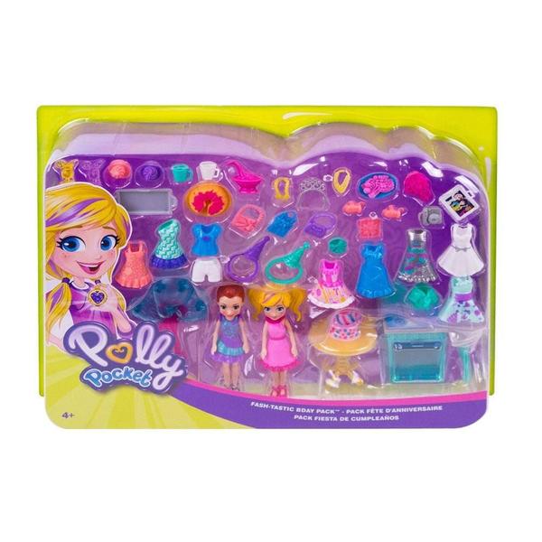 Polly Pocket - Conjunto Festa de Aniversário - Mattel