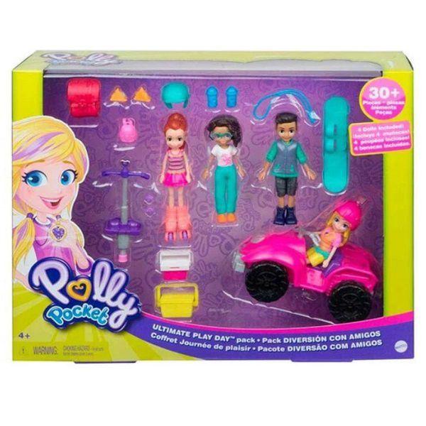 Polly Pocket Diversão com Amigos - Mattel