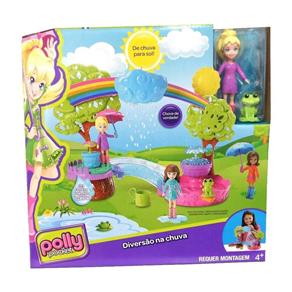 Polly Pocket Diversão na Chuva - Mattel