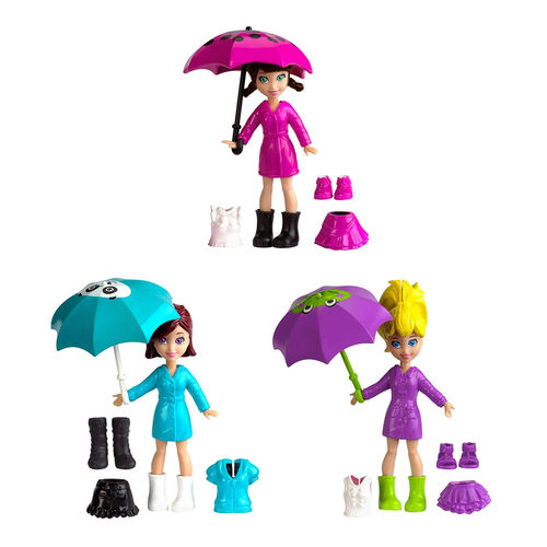 Polly Pocket - Diversão na Chuva - Mattel