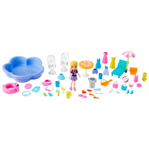 Polly Pocket Festa na Piscina - Mattel