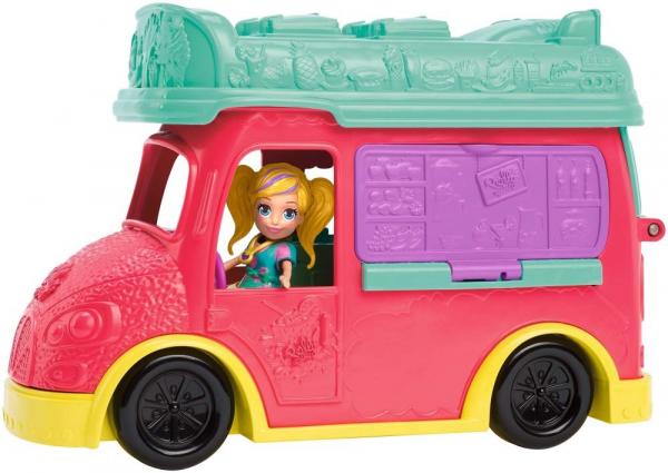 Polly Pocket - Food Truck 2 em 1 - Mattel GDM20