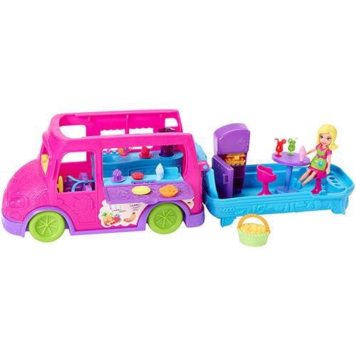 Polly Pocket Food Truck 2 em 1 - Mattel