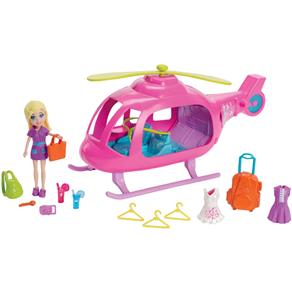 Polly Pocket Mattel Helicóptero da Polly CJL60