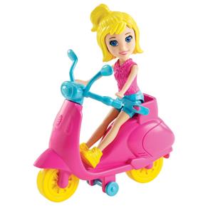 Polly Pocket Mattel Scooter - Polly