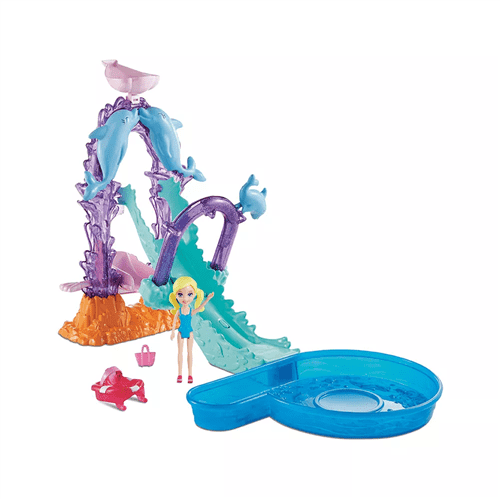 Polly Pocket Parque Aquático de Golfinhos - Mattel