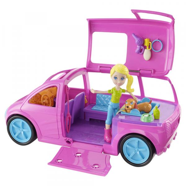 Polly Pocket Pet Carro da Polly - Mattel