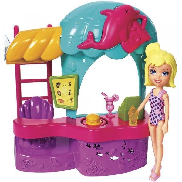 Polly Pocket Quiosque Parque Aquático Mattel