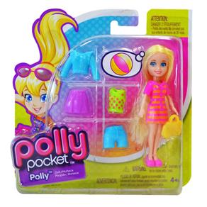 Polly Pocket Super Fashion Boneca Polly - Mattel
