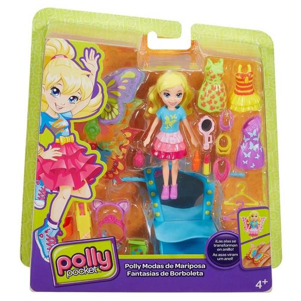 Polly Pocket Transformação Borboleta - DVJ76 - Mattel