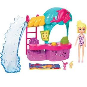 Polly Quiosque Parque Aquatico Mattel Fry90