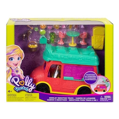 Polly Smoothies Food Truck 2 em 1 - Gdm20 Mattel