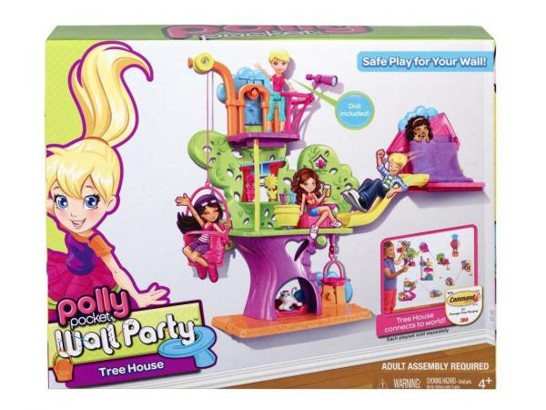Polly Wall Party Casa da Árvore - Mattel