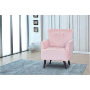 Poltrona Decorativa 1 Lugar Judite - Blush