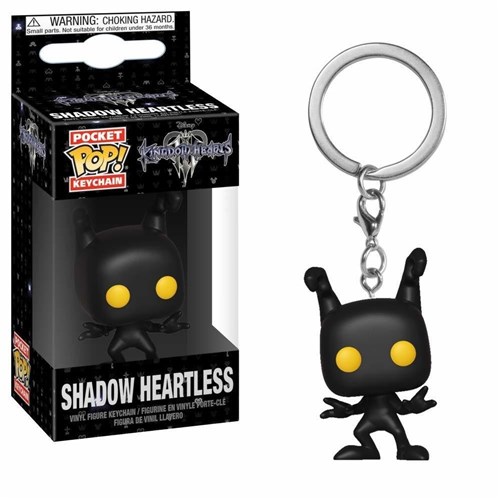 Pop Chaveiro Shadow Heartless: Kingdom Hearts - Funko
