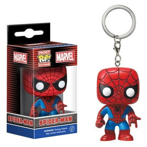 Pop Chaveiro Spider-Man: Marvel - Funko
