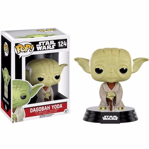 Pop Dagobah Yoda: Star Wars #124 - Funko