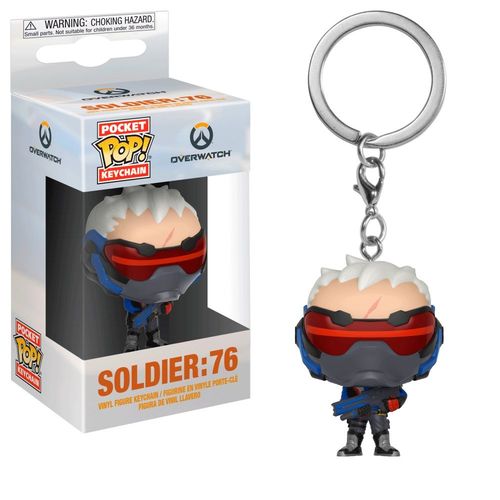 Pop Funko Keychain - Soldier 76 Overwatch