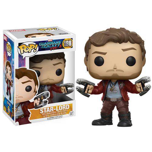 POP! Funko Marvel: Star-Lord - Guardians Of The Galaxy # 198