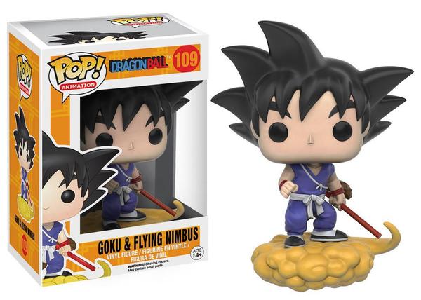 Pop Goku e Flying Nimbus Dragon Ball 109 - Funko - Pop! Funko