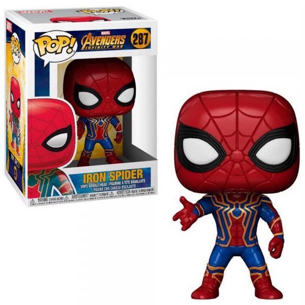 Pop! Iron Spider: Vingadores Guerra Infinita 287 - Funko