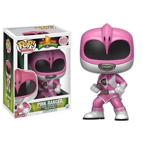Pop Pink Ranger: Power Rangers #407 - Funko