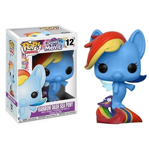Pop Rainbow Dash Sea Pony: My Little Pony #12 - Funko