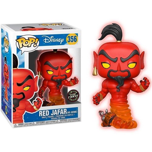 Pop Red Jafar (Chase): Disney #356 - Funko