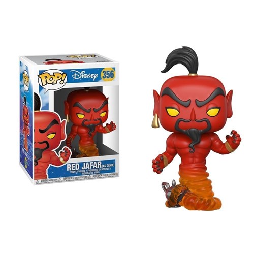 Pop Red Jafar: Disney #356 -Funko