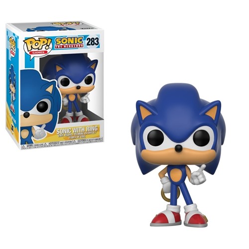 Pop Sonic With Ring: Sonic The Hedgehog #283 - Funko