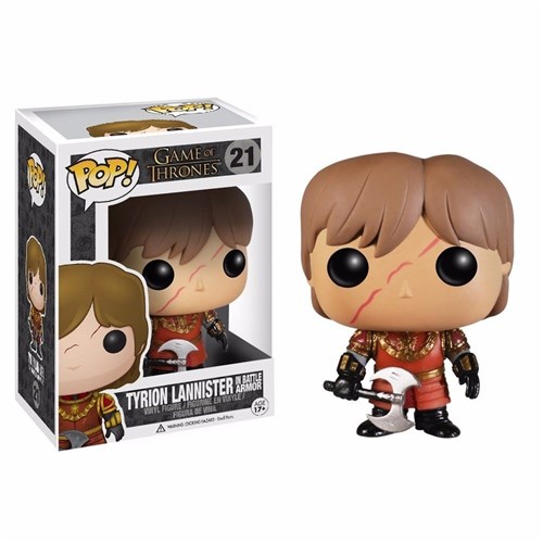 Pop Tyrion Lannister In Battle Armor : Game Of Thrones #21 - Funko