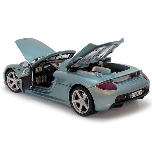 Porsche Carrera Gt 1:18 Motormax Prata