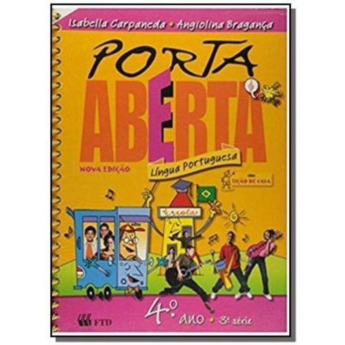 Porta Aberta - Lingua Portuguesa - 4 Ano