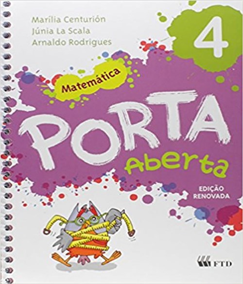 Porta Aberta - Matematica - 4 Ano - Ed Renovada