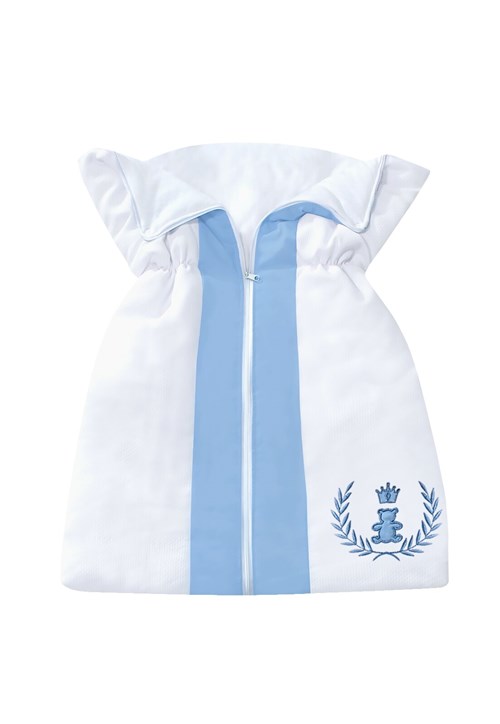 Porta Bebê Padroeira Baby Realeza Azul