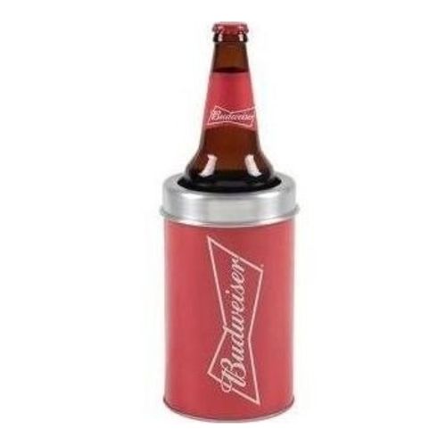 Porta Cerveja Alumínio Garrafas 600 Ml - Budweiser