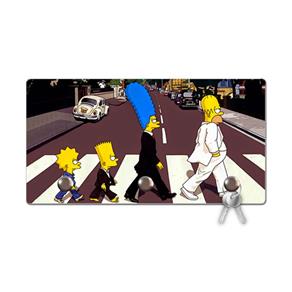 Porta Chaves Ecológico Simpsons Beatles
