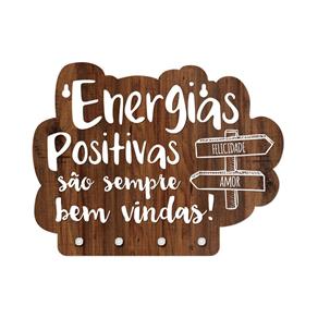 Porta Chaves Energias Positivas - Madeira