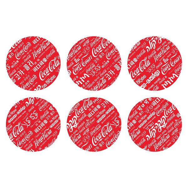 Porta Copos Coca Cola Languages - Btc