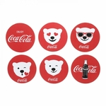 Porta Copos - Coca Cola Polar Bears Vermelho
