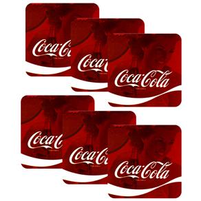 Porta-copos Coca-Cola Wave – 6 Peças