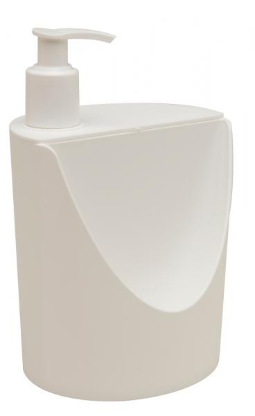 Tudo sobre 'Porta Detergente Dispenser R e J 600ml Branco 10837/0007 - Coza'