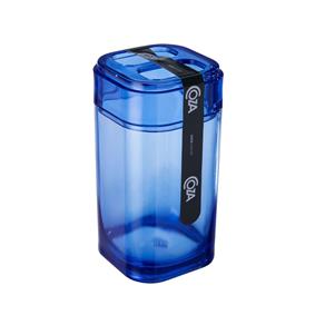 Porta-Escova Coza 6,5 X 6,5 X 12,7 Cm Splash Azul
