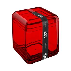 Porta Escova Cube - Incolor