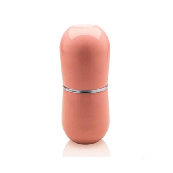 Porta Escova de Dente para Bancada Rosa Quartz Cromo Belly OU