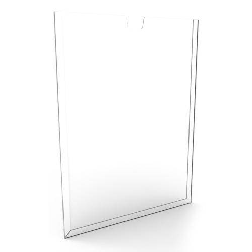 Porta Folha ou Display de Parede em Acrílico P/ Papel A3 (30 Cm X 42 Cm) - Kit C/ 5 Peças