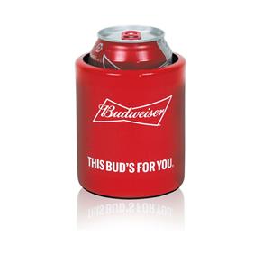 Porta Lata Budweiser 350ml em Alumínio PR8237 - VERMELHO